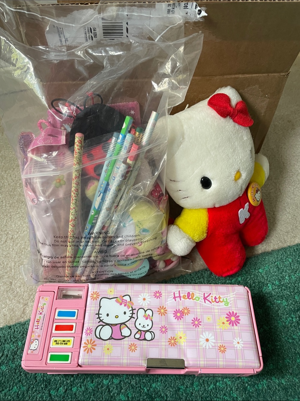 Sanrio grab box! Vintage, modern. Used and new! Mostly Hello Kitty - OFFICIAL
